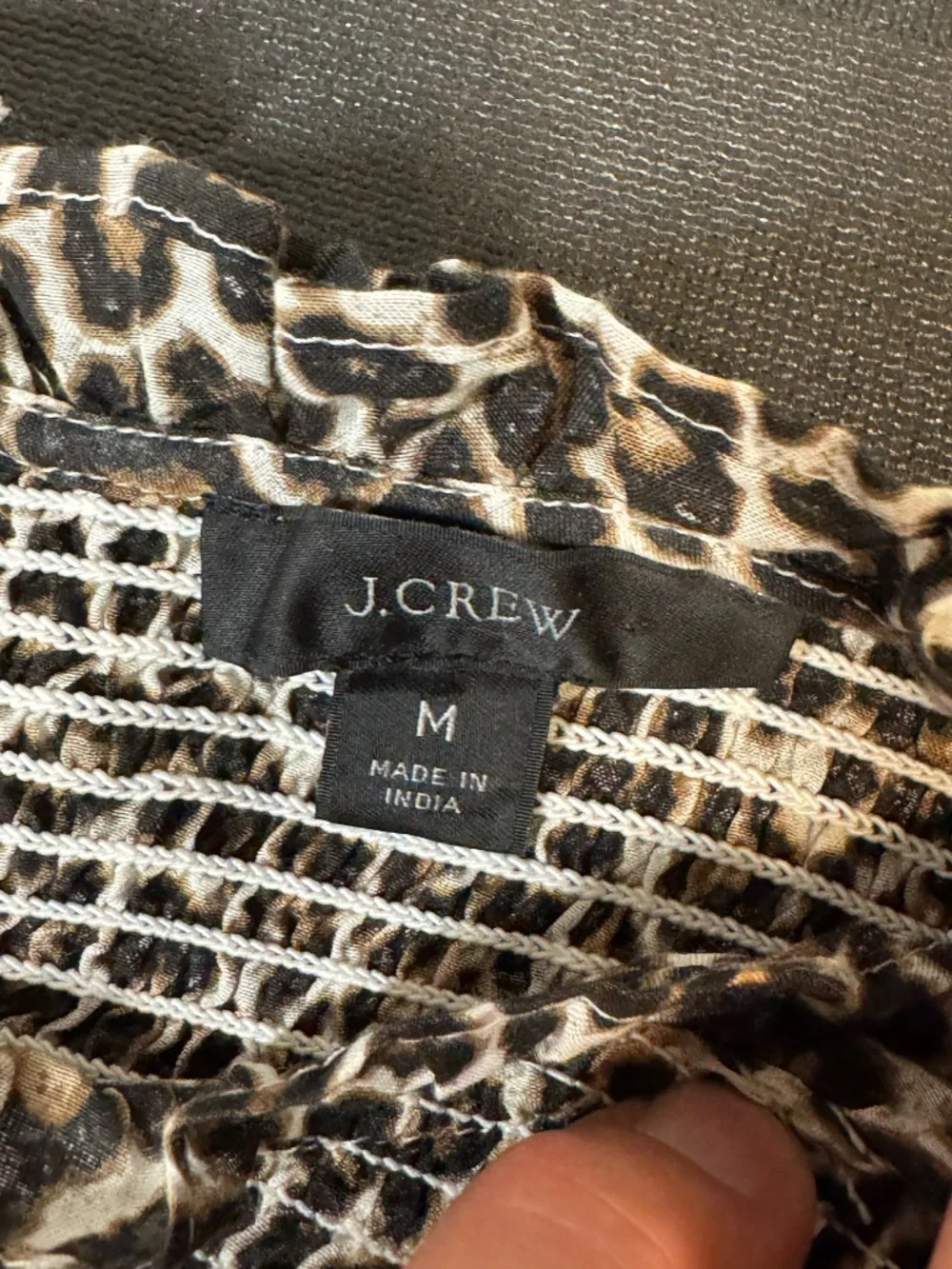 J. Crew add touch